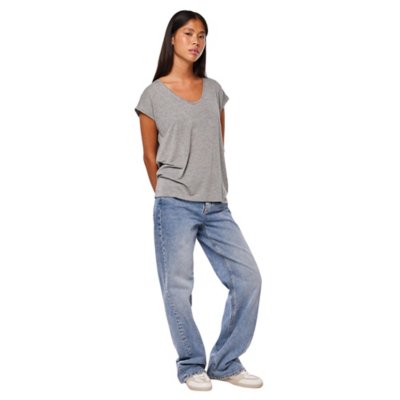 Tee-shirt à manches courtes femme Pcbillo Lurex Stripes PIECES
