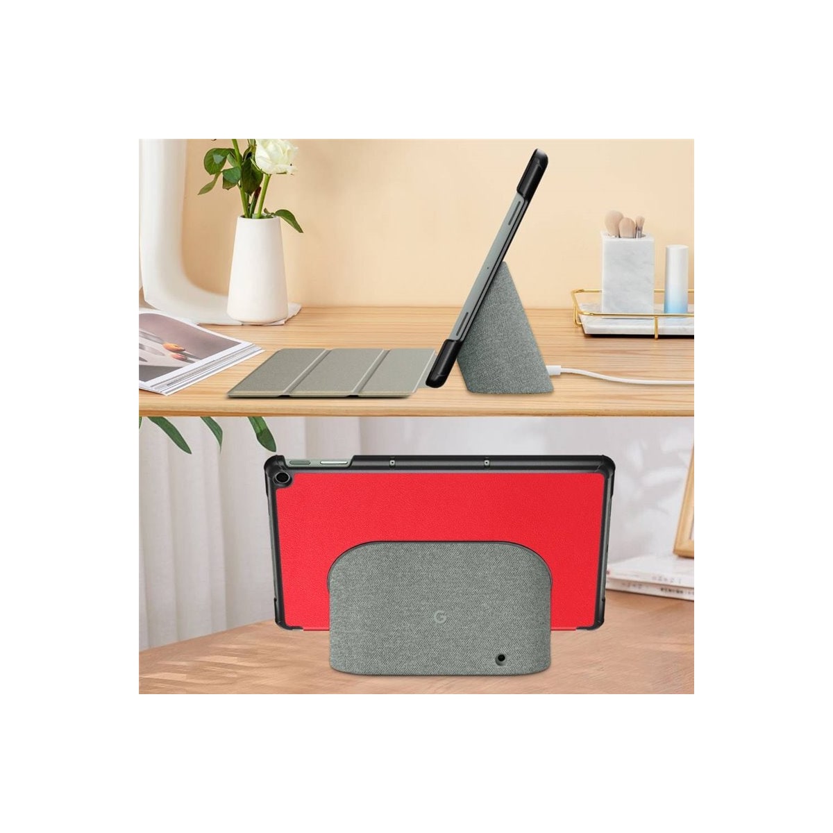 Aktiv deksel Google Pixel Tablet 11.0 - Rød