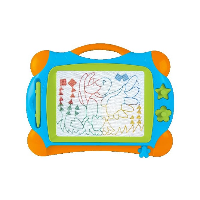 Magnet Zeichentafel mit bunter Zeichenfläche
