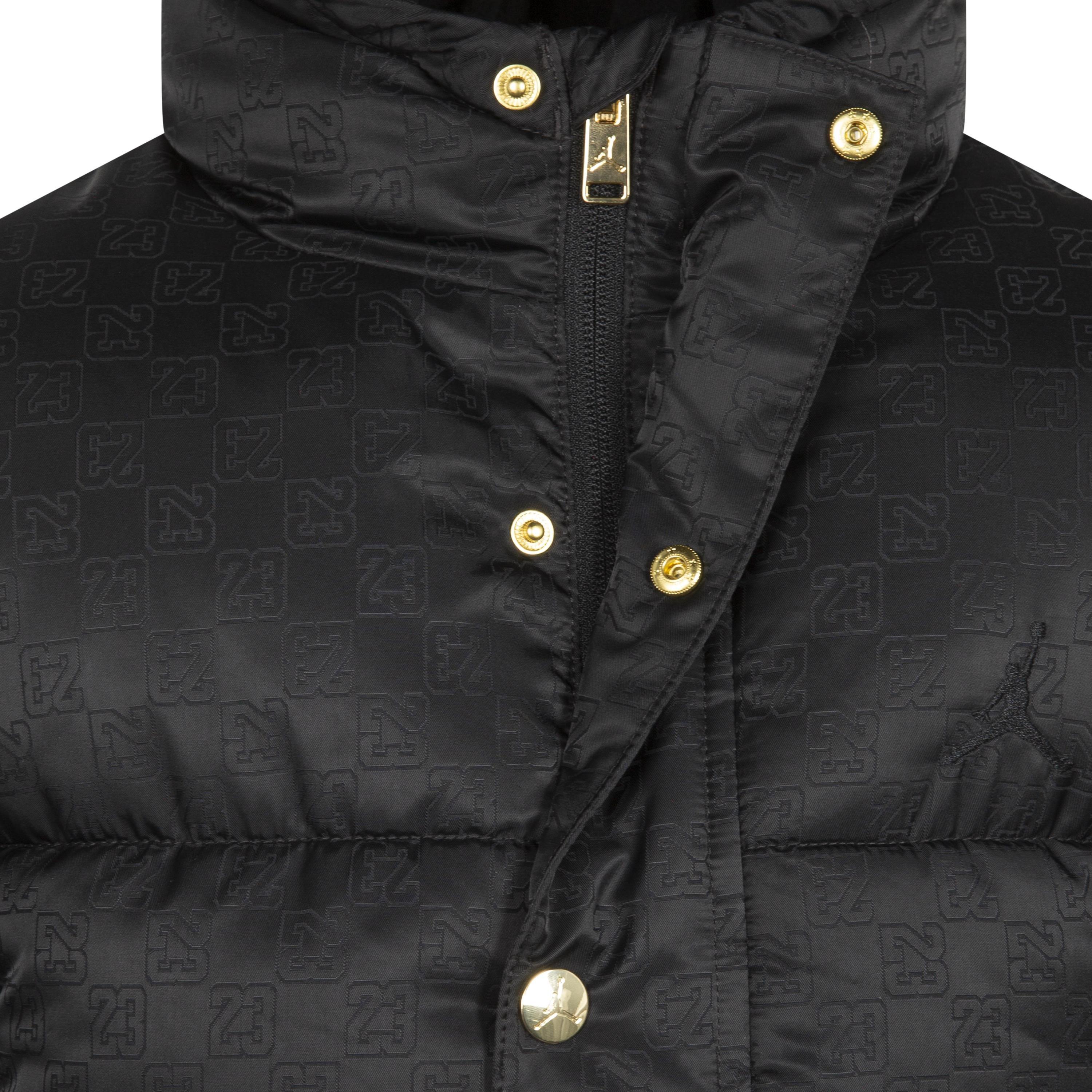 Air Jordan Printed Puffer Jacket Juniors