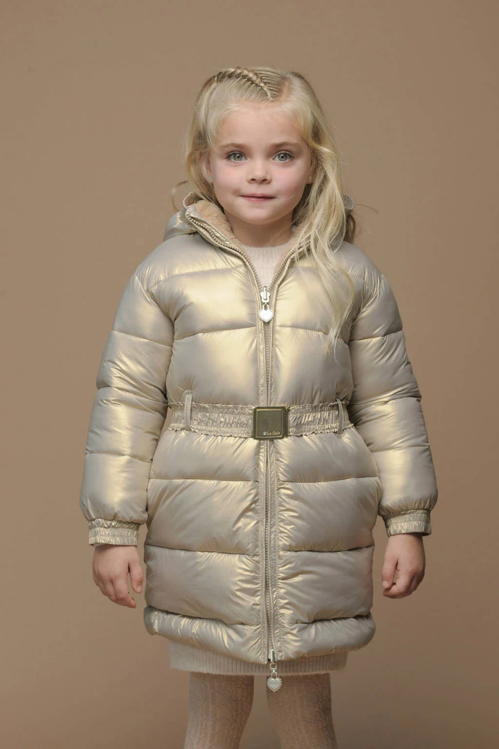 Le Chic reversible jas goud