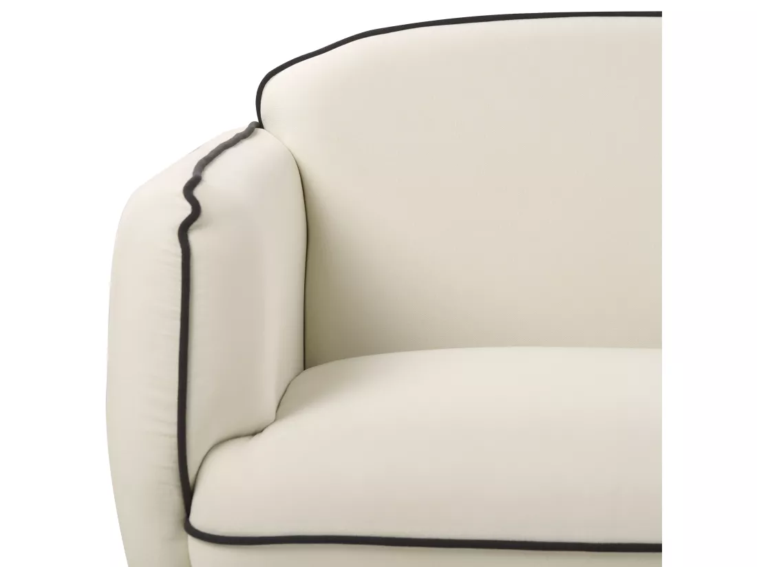 Canapé 3 places en tissu beige clair TONSBERG