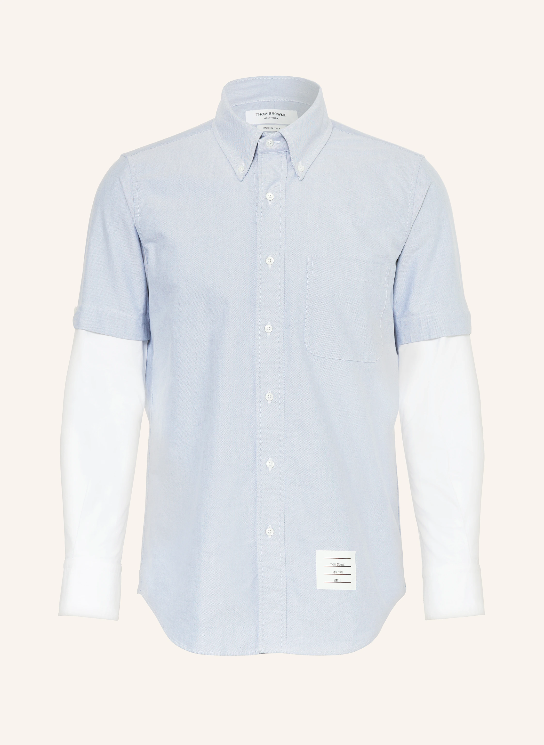 THOM BROWNE. Hemd Straight Fit