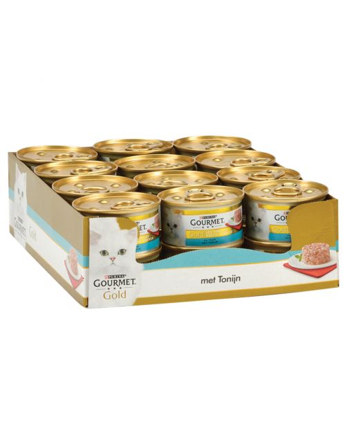 Gourmet Gold Hartig Torentje 85 g - Kattenvoer