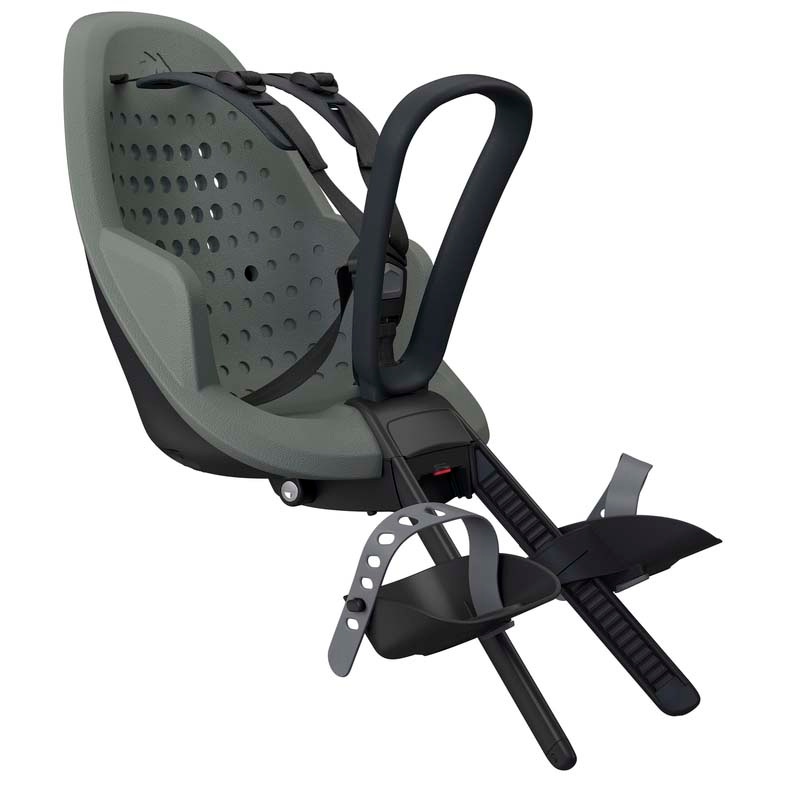 Thule Yepp 2 mini fietsstoeltje Agave - fietsstoeltjes voor voorop de fiets - Pr
