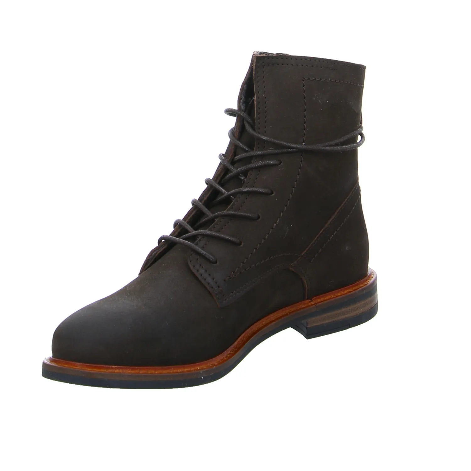 SCHUHENGEL Boot Braun Leder