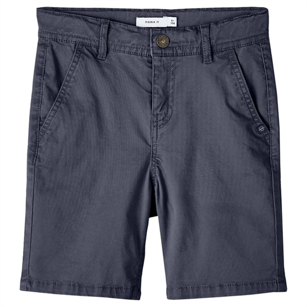 Dark Sapphire Silas Slim Twill Shorts