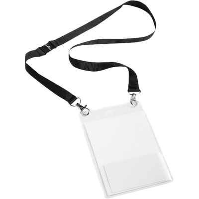 Durable - 10 Portes badge événementiel A6 - avec lacet textile