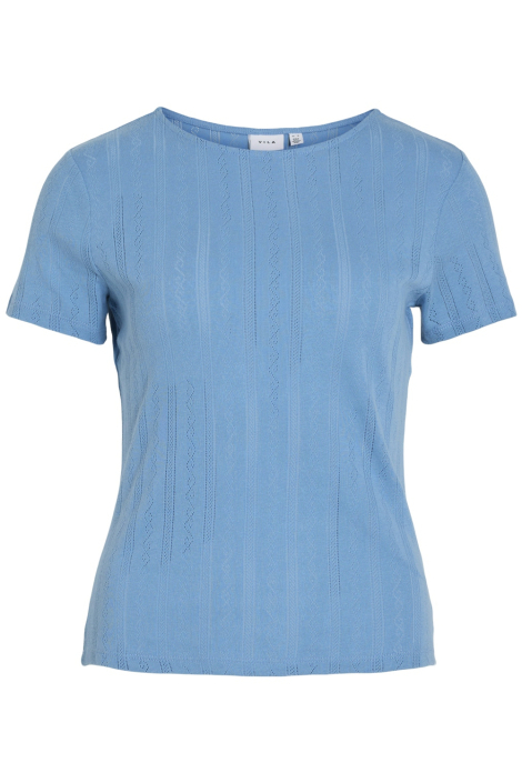 Vila blauwe dames t-shirt