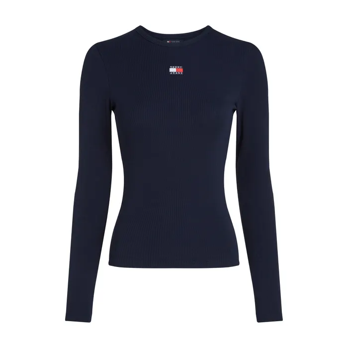 Tommy Hilfiger Slim Badge Longsleeve Shirt Dames
