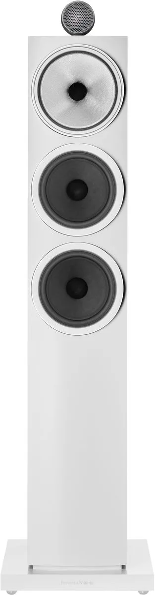 B&W 703 S3 Blanc Satin (la paire) Enceintes colonne