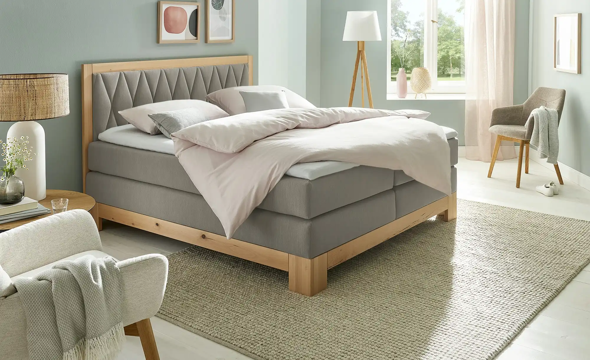 Switch Refresh Boxspringbett teilmassiv Endo