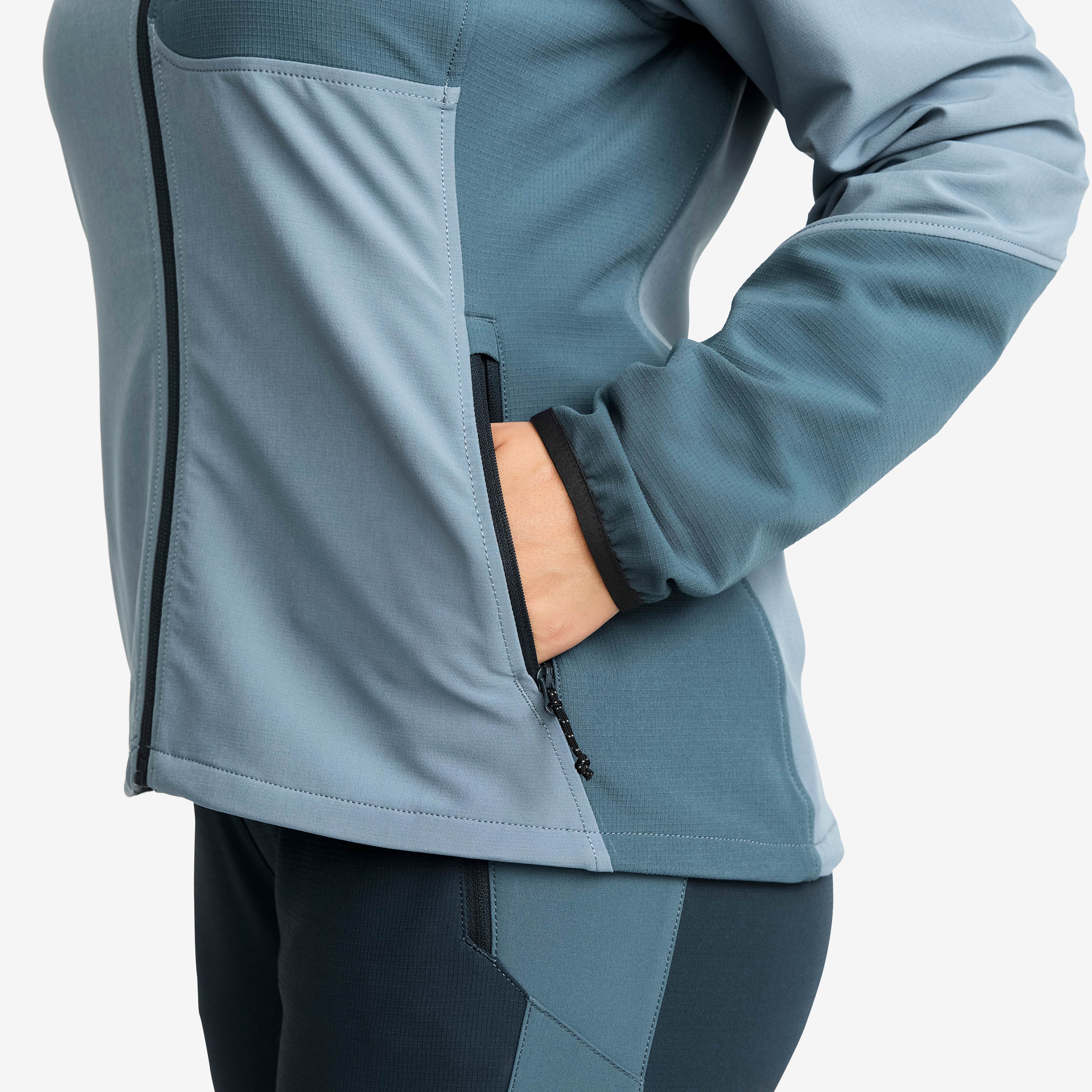 Ridge Trek Stretch Jacket Dame Orion Blue/Blue Mirage