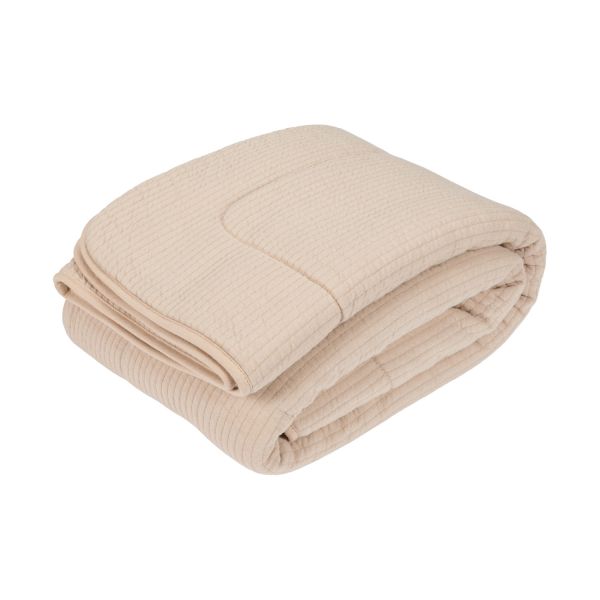 Little Dutch Ledikantdeken Teddy - Pure Beige