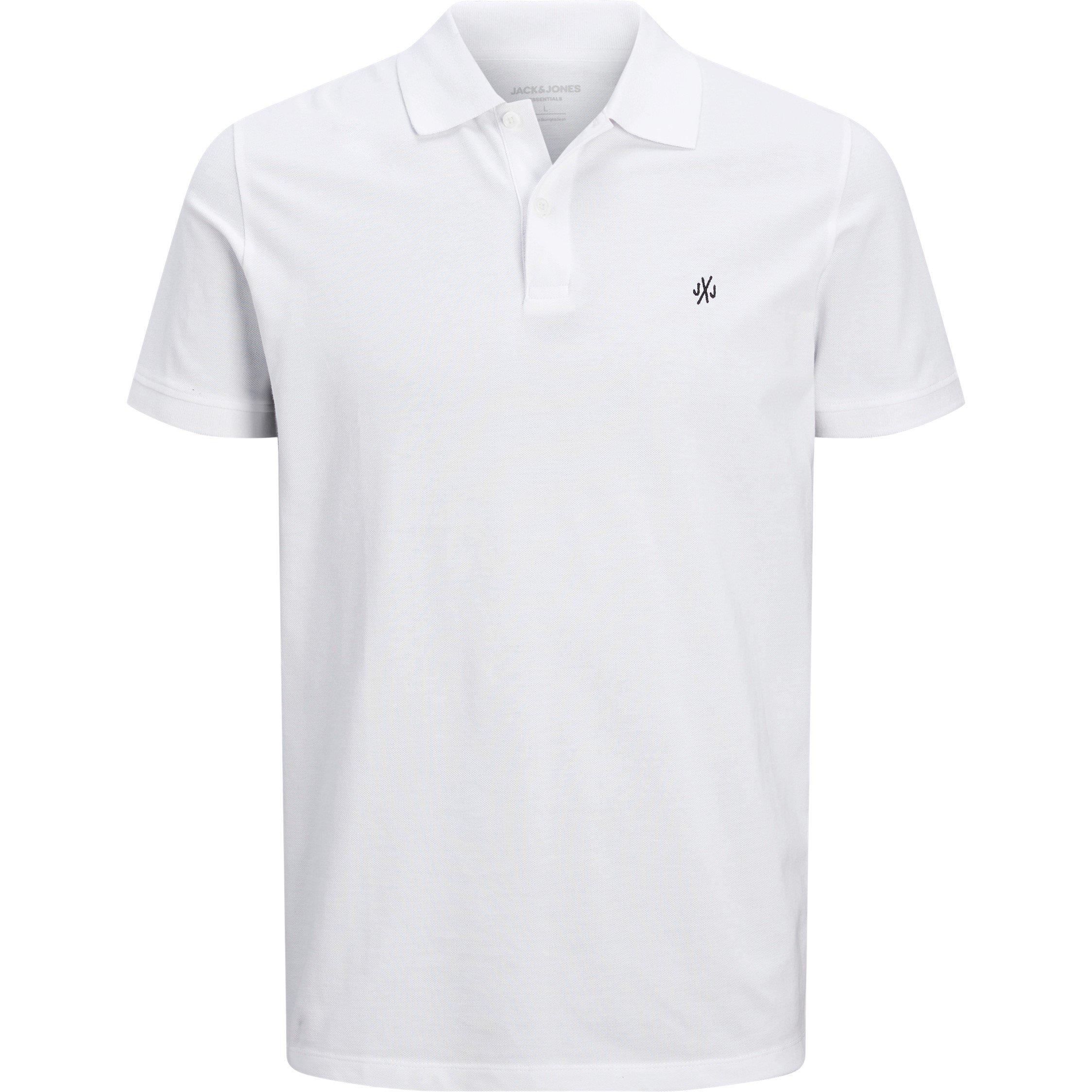 Jack and Jones 3 Pack Short Sleeve Polo Shirt Mens