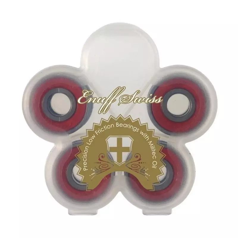 Roulements Skateboard ENUFF SKATEBOARDS Roulements Swiss Rouge