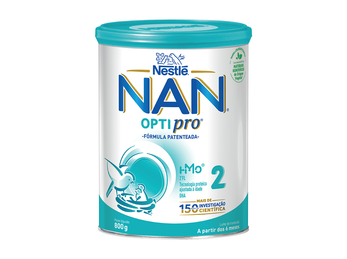 LEITE NAN OPTIPRO 2 TRANSIÇÃO 800 G