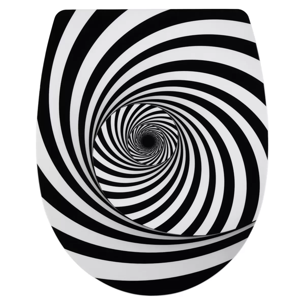 WC Sitz Graphics weiss,schwarz