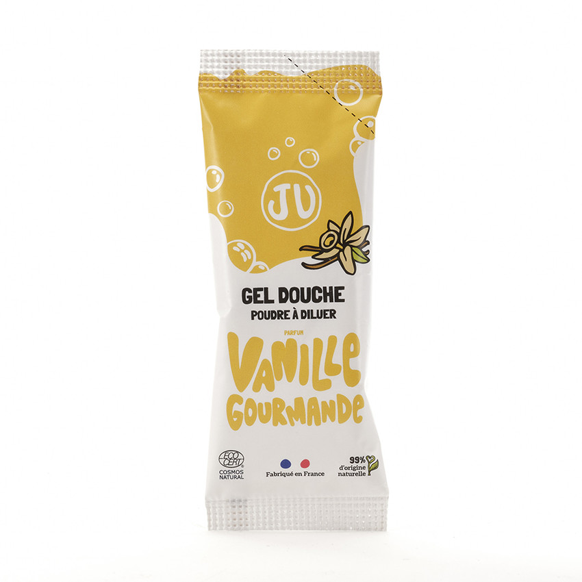 Gel douche en poudre à diluer Vanille gourmande 25g