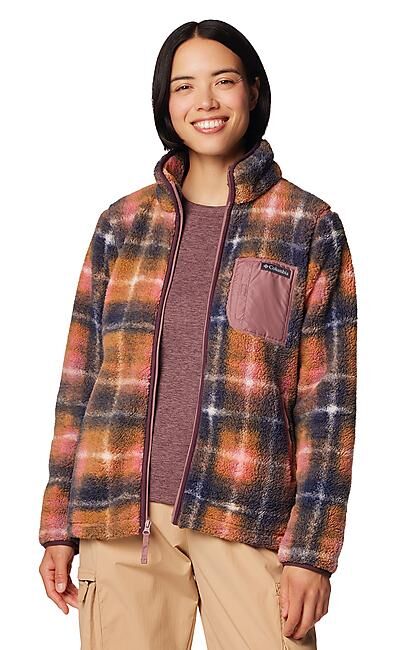 COLUMBIA - VESTE POLAIRE WEST BEND II PRINT FULL ZIP W