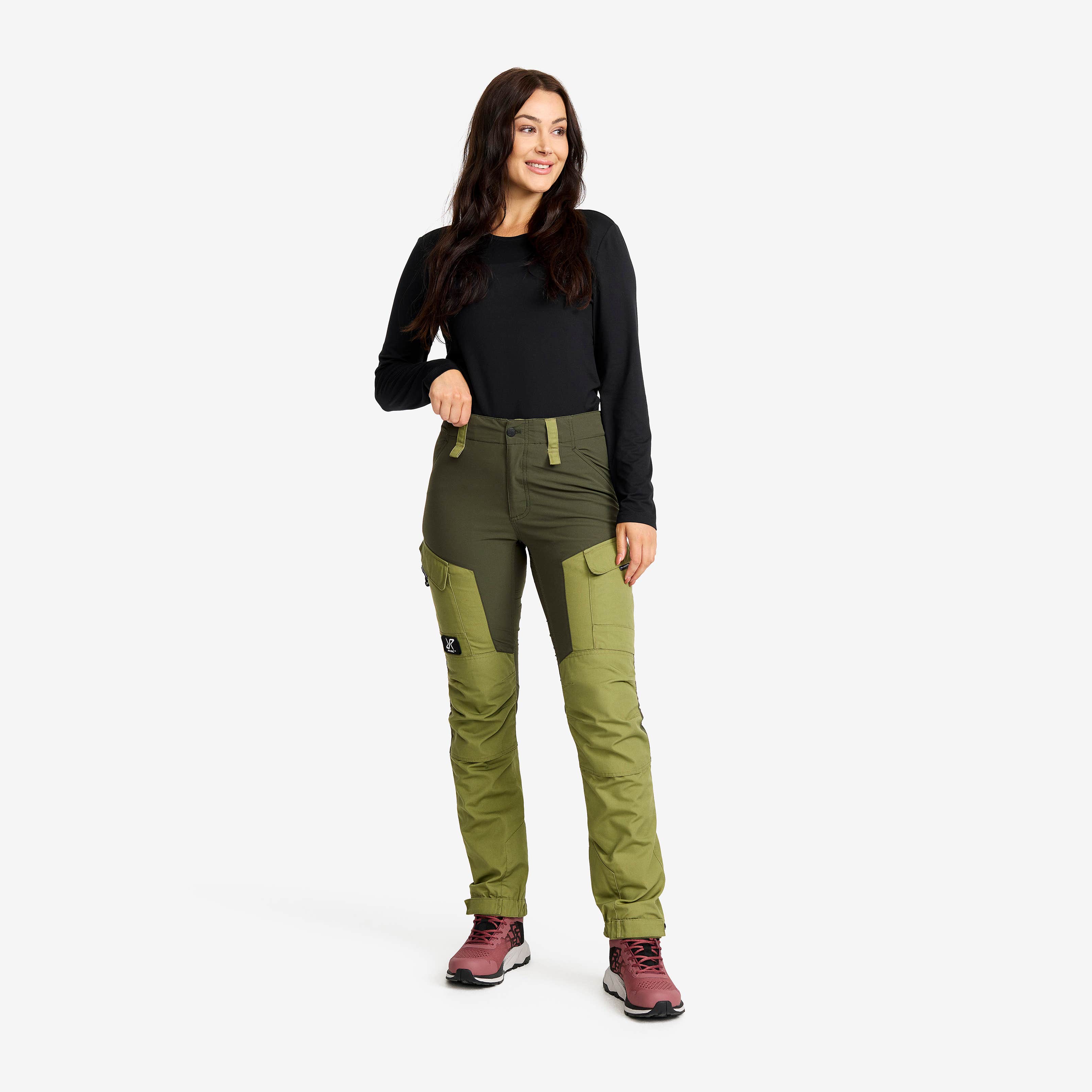 RVRC GP Pants Dame Deep Depths/Pine Green
