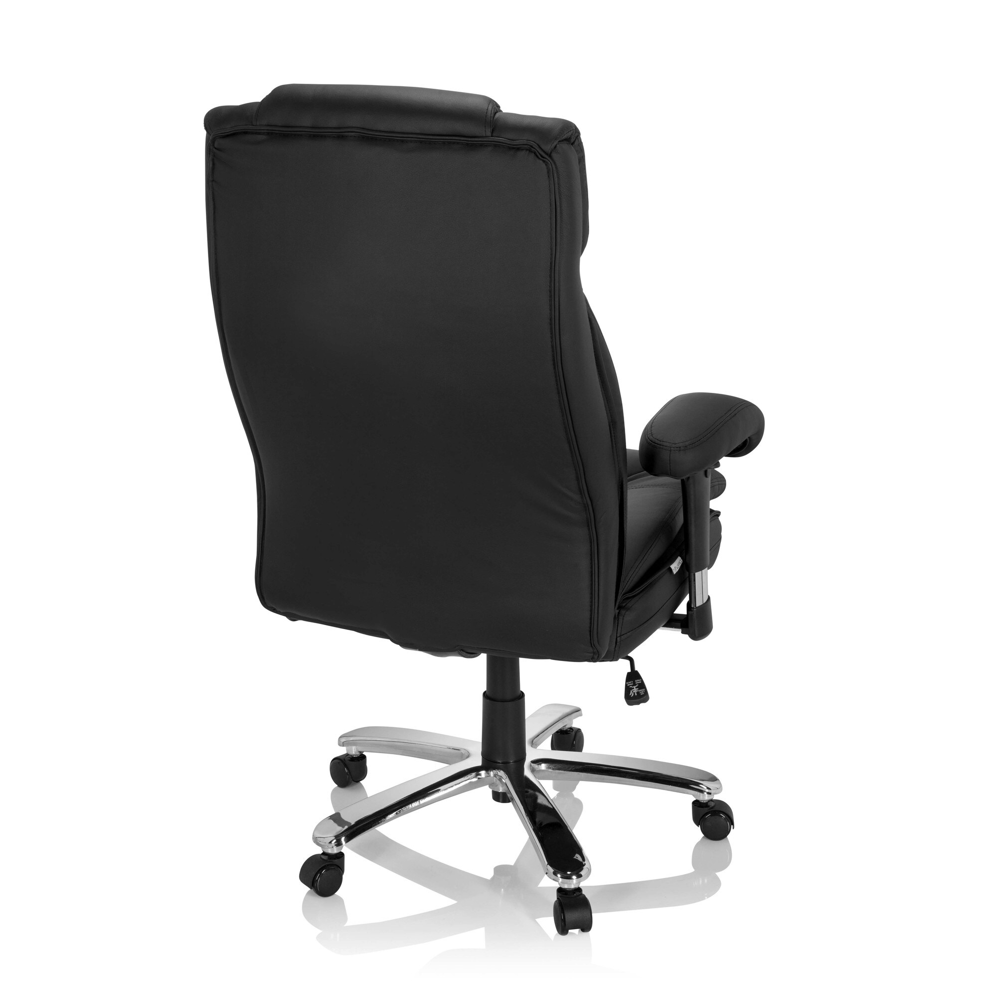 XXL Drehstuhl BUILDER XXL I Kunstleder mit Armlehnen (höhenverstellbar) hjh OFFICE