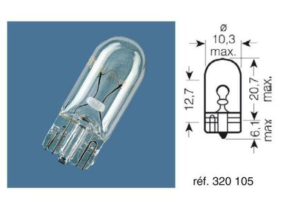 Ampoule Osram Original Line W5W 12V 5W