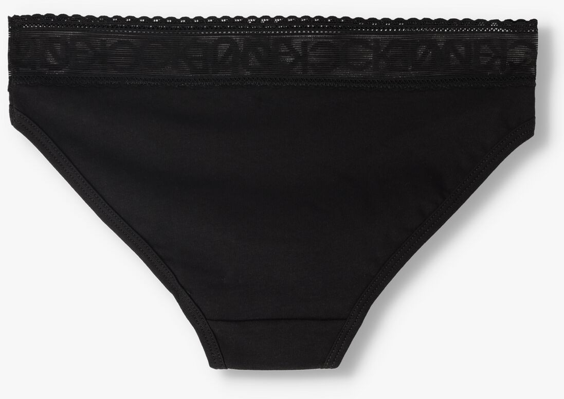 CALVIN KLEIN UNDERWEAR zwarte calvin klein underwear  2pk bikini-lace