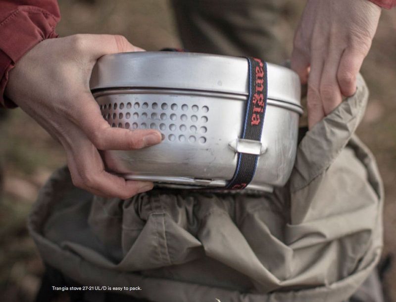 Trangia - Stove 25-1 - Gasbrander - Ultralight Aluminium - 2 Pannen en Skillet