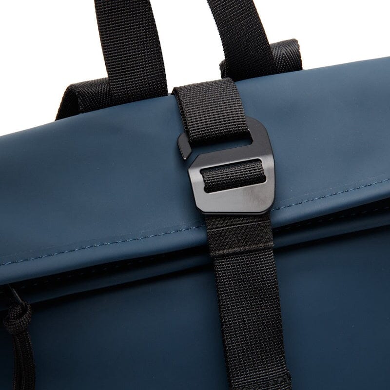 New Rebels Mart S Waterproof Flap Rugzak Navy Blue