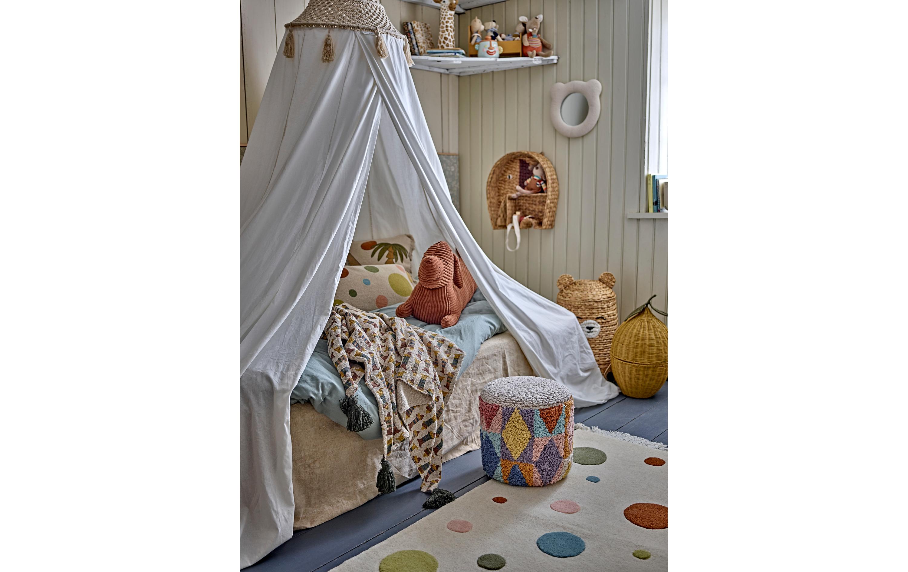 Kuscheldecke Charlie 160 x 130 cm, BraunDecke zum Kuscheln aus Baumwolle und Polyester