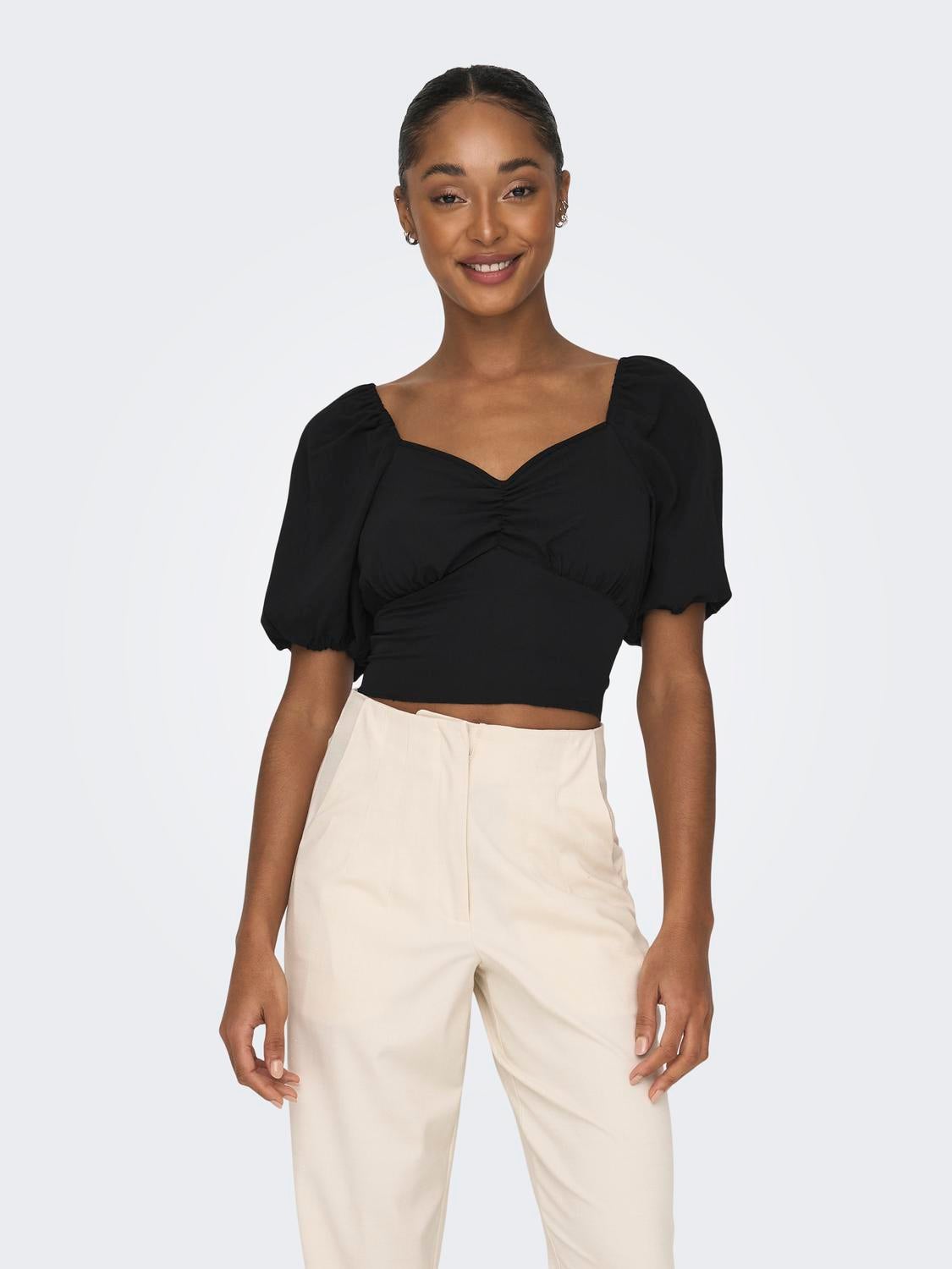 ONLNOVA Top Black