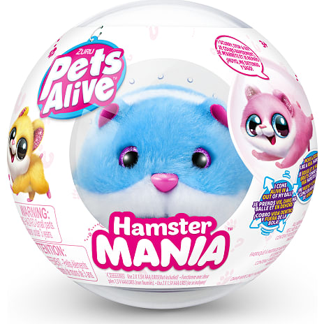Pets Alive Hamstermania hamsterkæledyr - assorteret