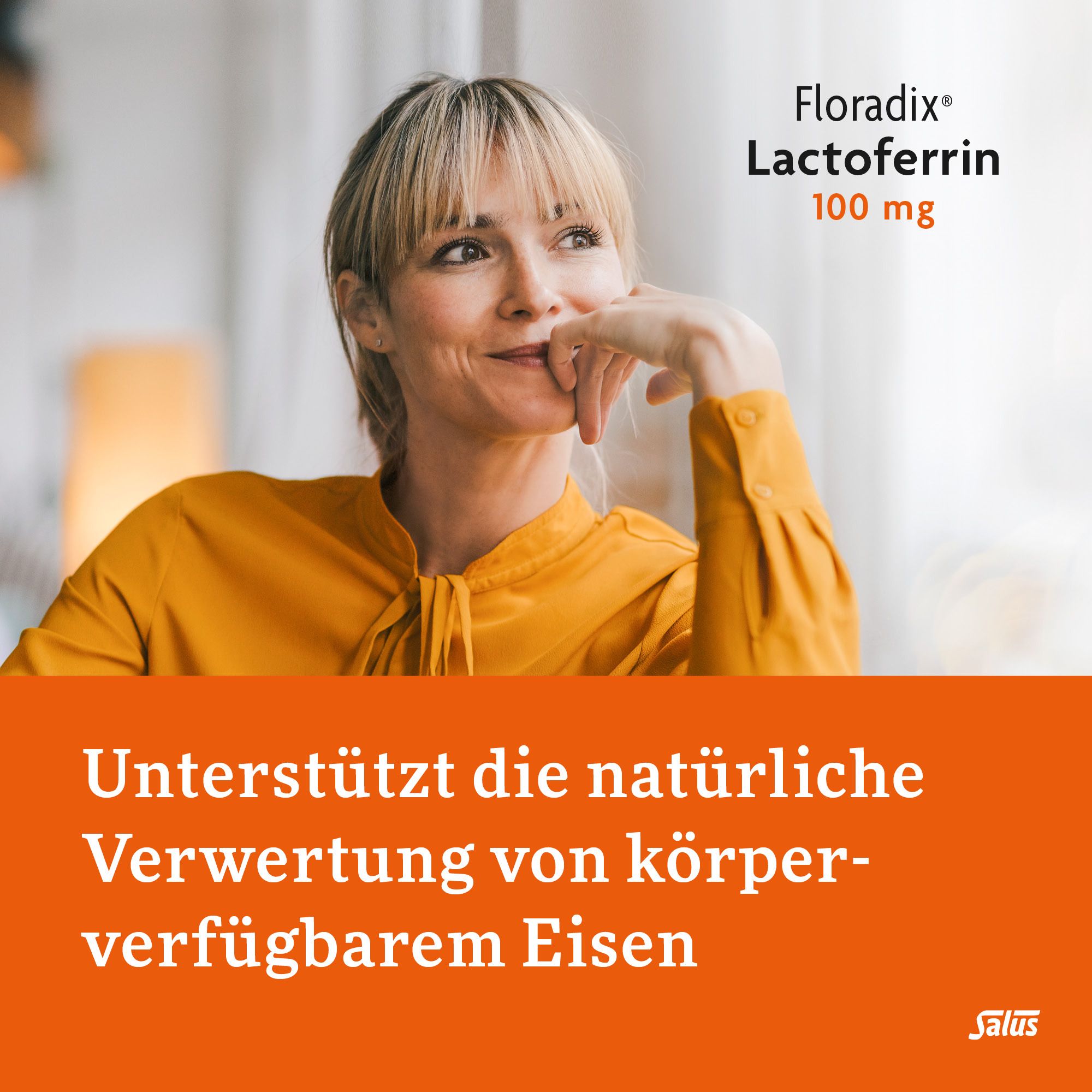 Salus® Floradix® Lactoferrin 100 mg