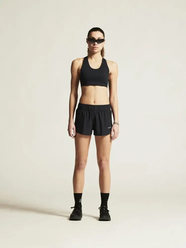 Craft Collective Padded Sport BH Zwart