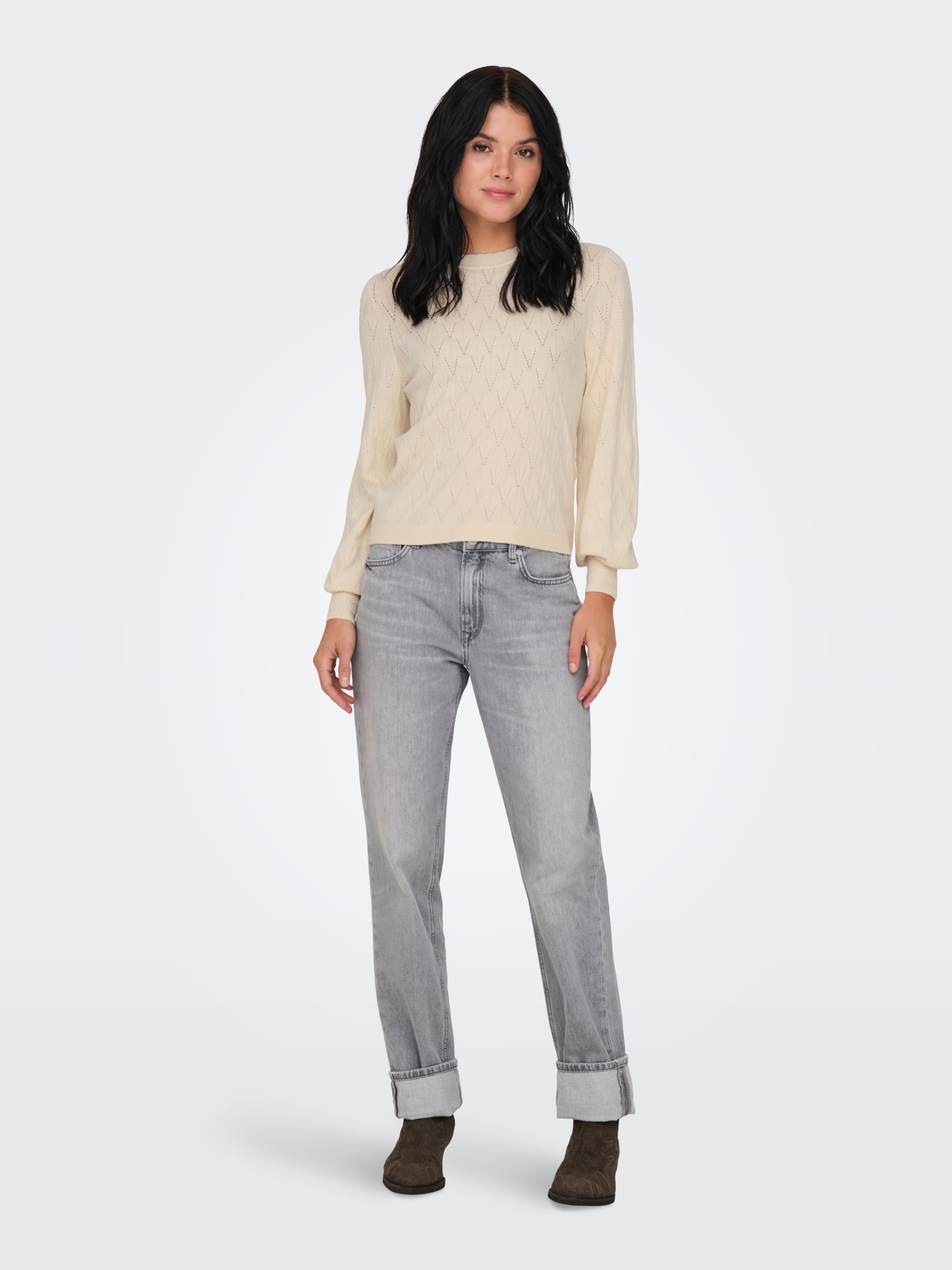 ONLFRIDA Strickpullover Birch
