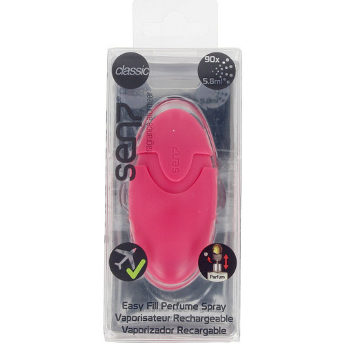 Sen7 - Classic Refillable Perfume Atomizer hot Pink 90 Sprays