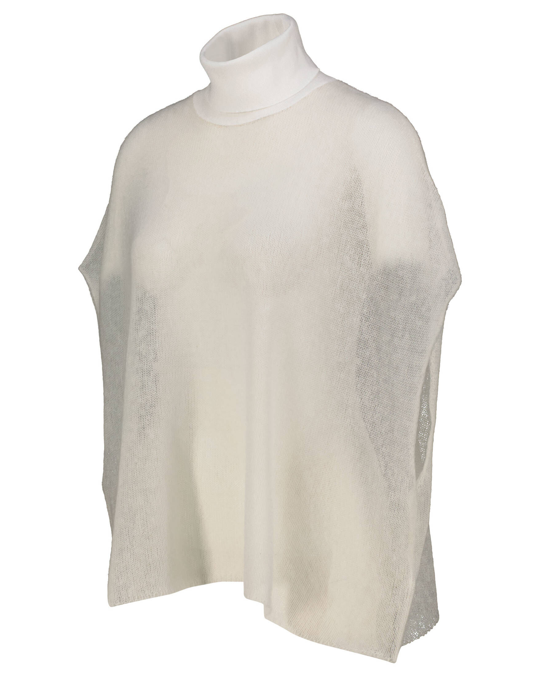 Fabiana Filippi| Damen Rollkragenpullover mit Mohair Kurzarm