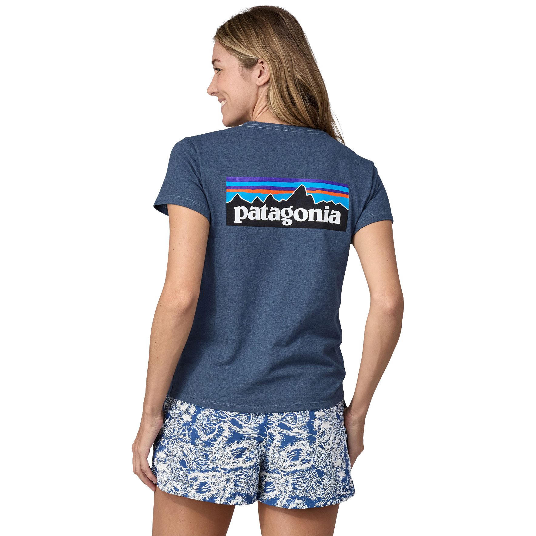 Patagonia P 6 Logo Responsibili T-Shirt Damen utb