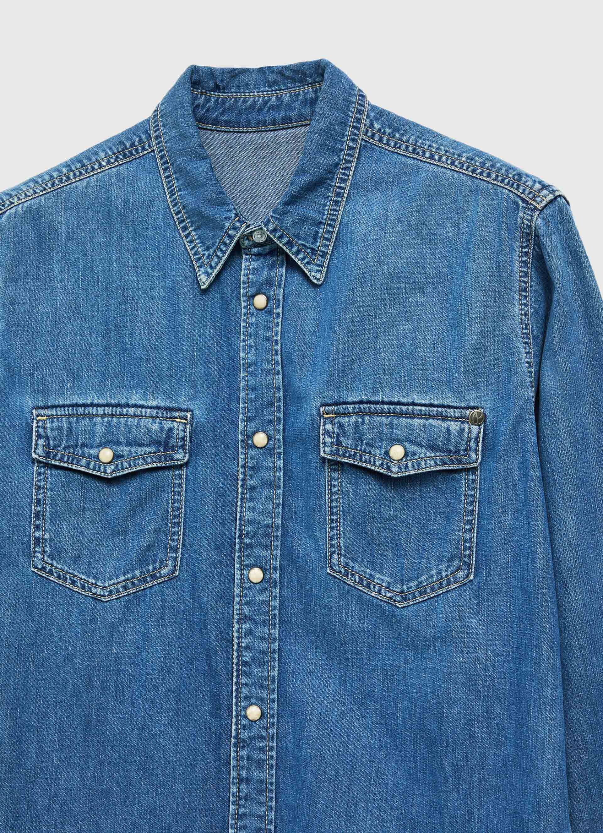 CAMISA JEANS SLIM FIT - jeans