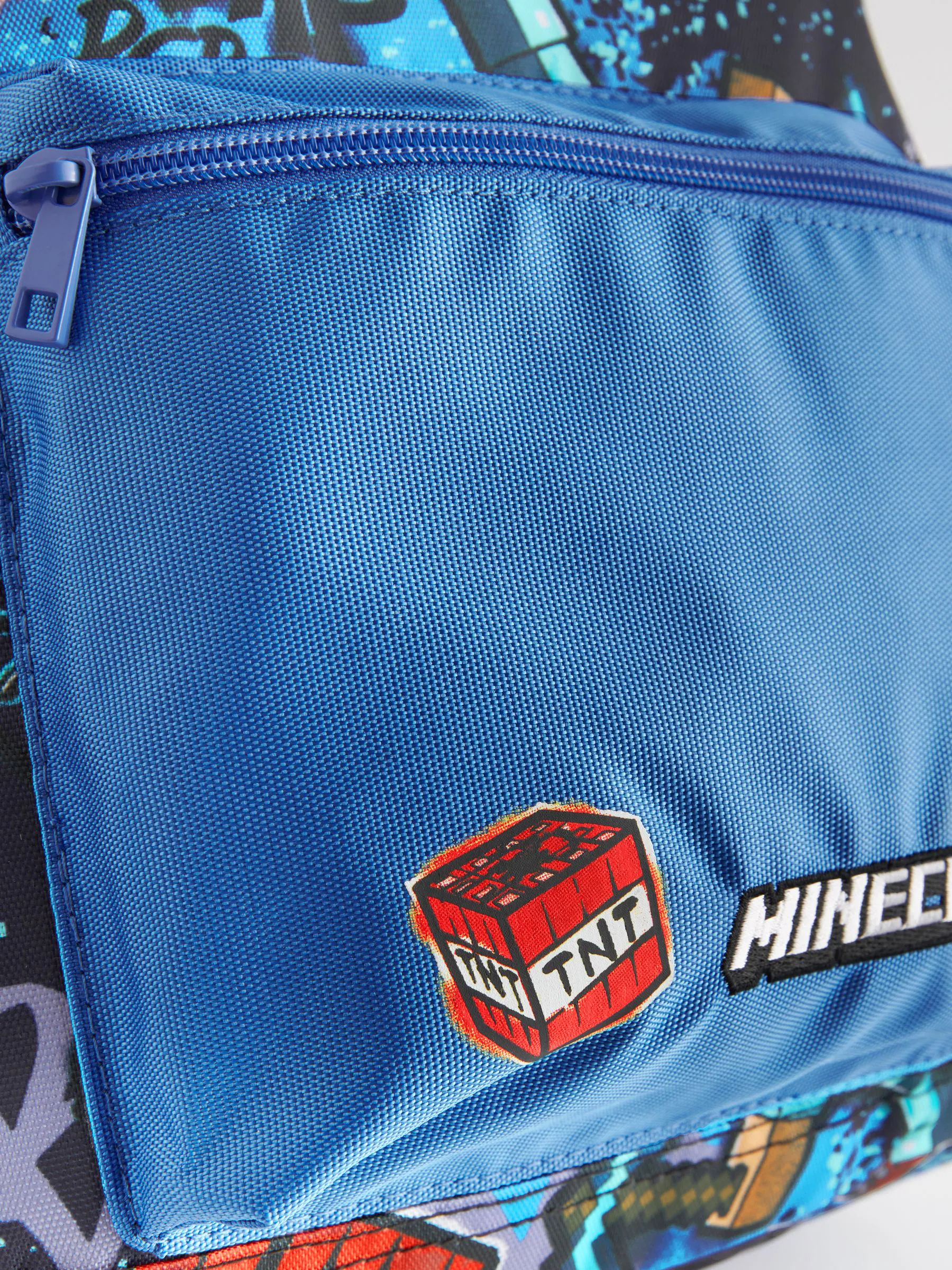 Minecraft- en grafittiprint - Rugzak