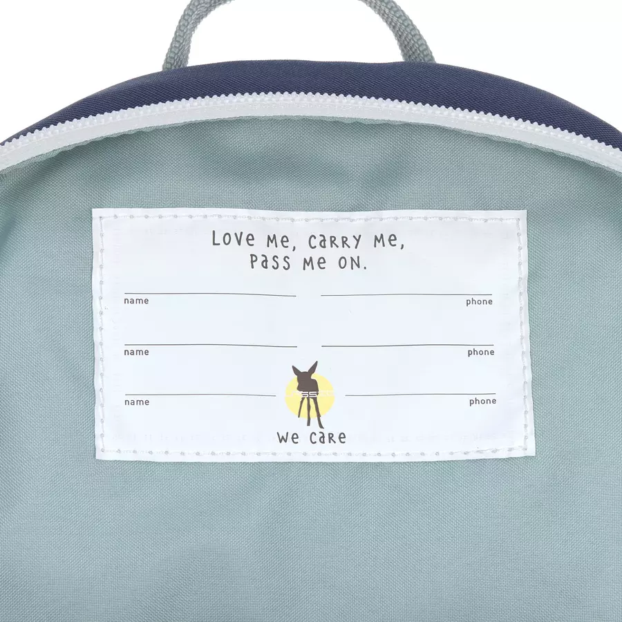LÄSSIG Tiny Backpack About Friends Whale dark blue