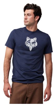 T-Shirt Manches Courtes Fox The World Bleu