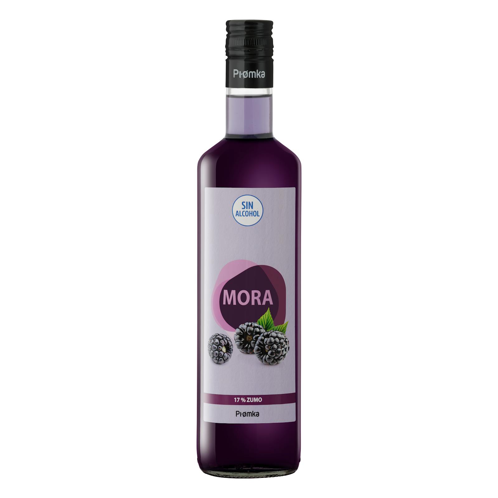 Pi.omka liqueur de mûre sans alcool