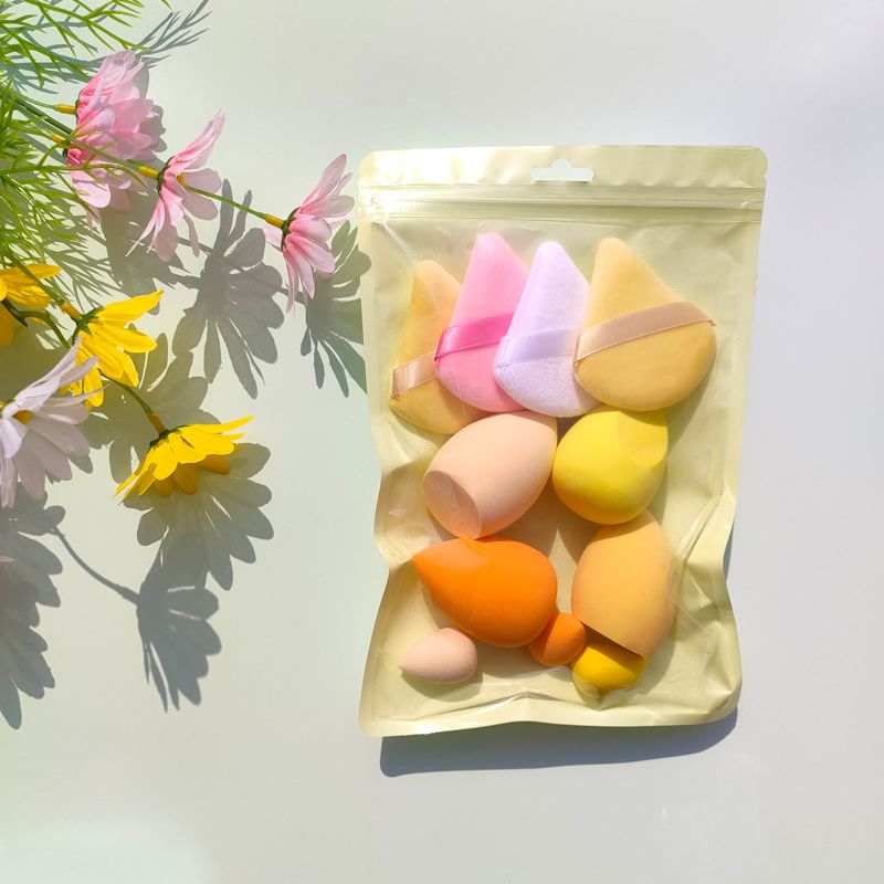 Sweetpourin - Set van 11: Make-upblenderspons