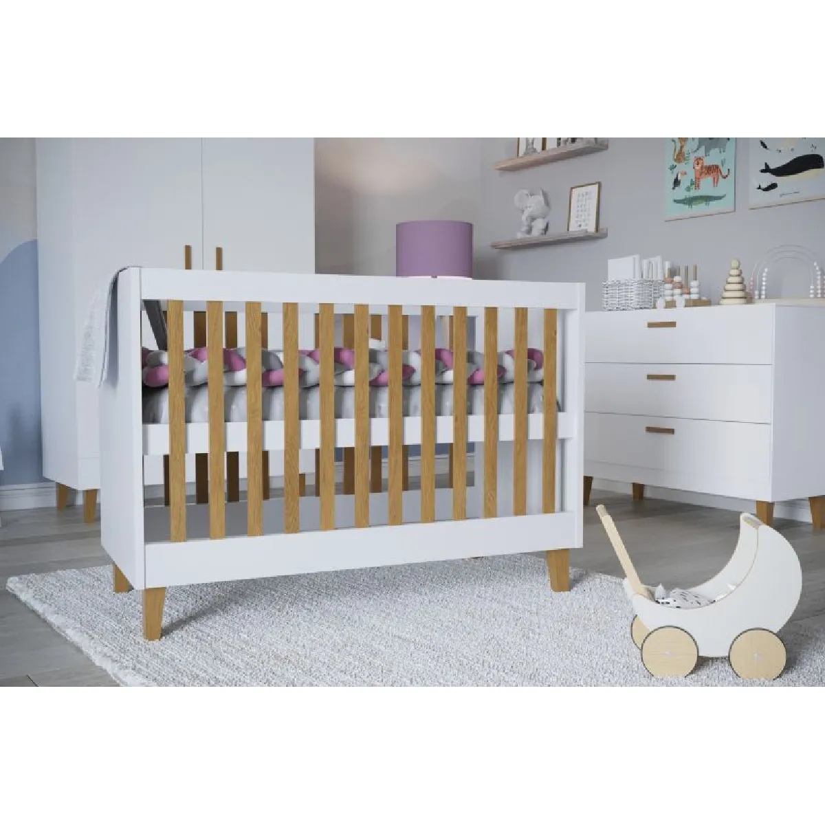 Kocot Kids Lit bébé Kubi - Blanc