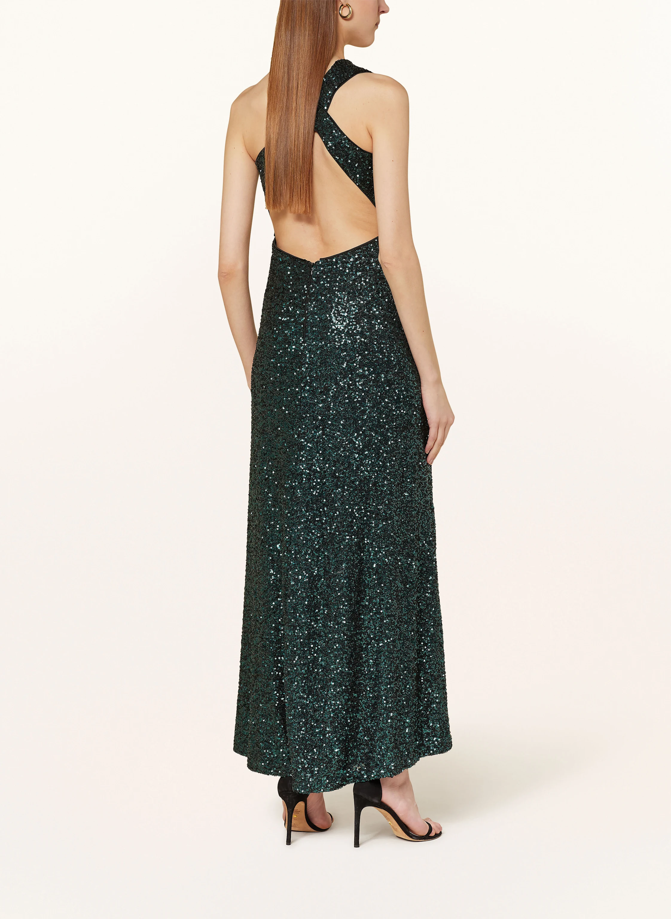 APART One-Shoulder-Kleid mit Pailletten