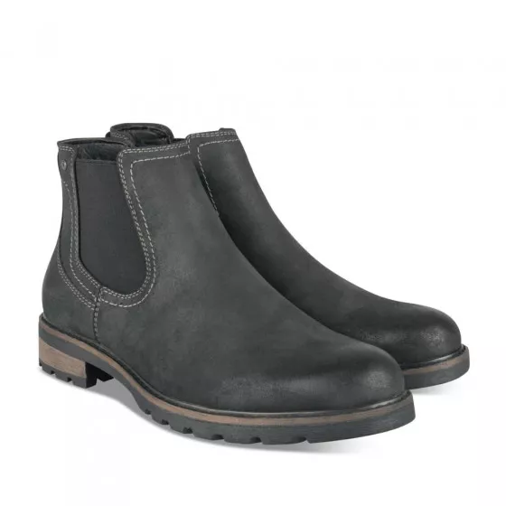 Bottines NOIR DENIM SIDE