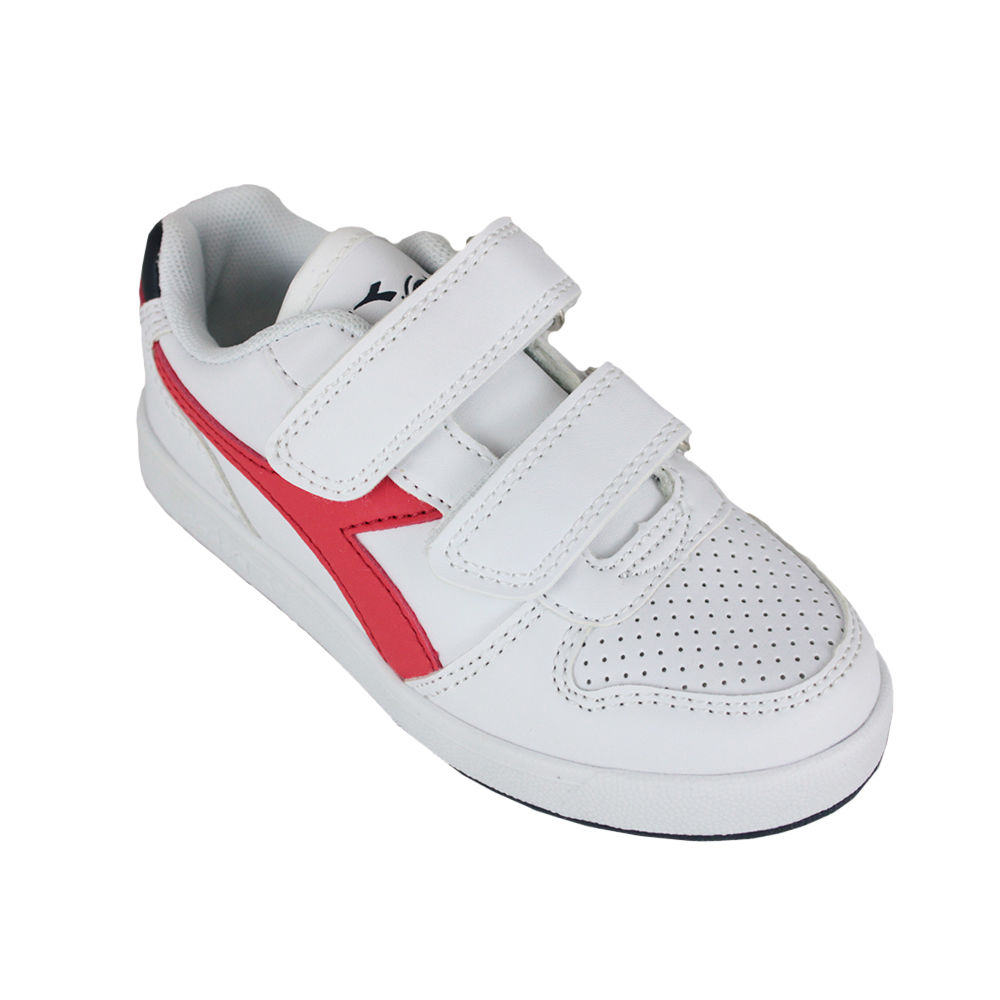 Tênis Diadora 101.173300 01 C0673 Branco/Vermelho