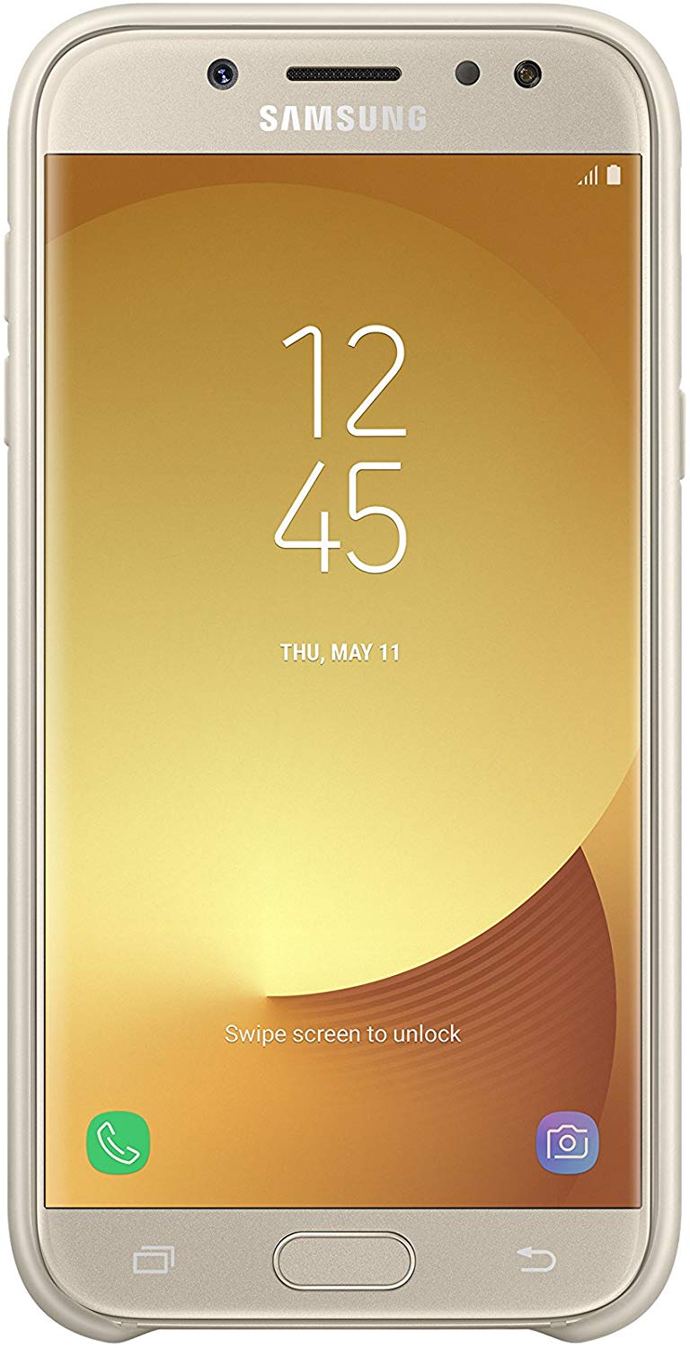 Original Samsung EF-PJ530 Dual Layer Schutzhülle für Galaxy J5 (2017) Gold